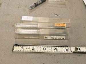 lot 830 image: Lot of (3) 60-degree HSS Center Drill - No. 2x5