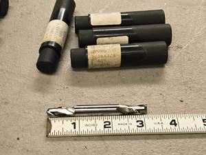 lot 859 image: Lot of (4) HSS 2 Flute Double Sided End Mill - 516x38