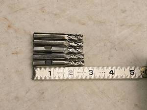 lot 911 image: Lot of (5) 4 Flute Carbide End Mill - 1132 (x3), 932 (x2)