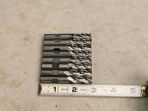 lot 912 image: Lot of (8) - 1332 4 Flute Carbide End Mill