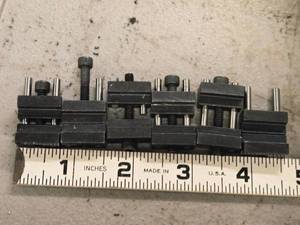lot 930 image: Lot of (6) Quick Clamp Vise Work Stops