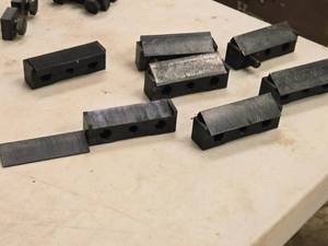 lot 947 image: Lot of (7) Lathe Tool Holder Wedge Blocks