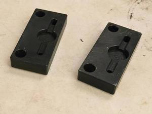 lot 949 image: Lot of (2) Back Plates