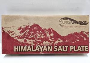 lot 114 image: New in Box Himalayan Salt Plate 