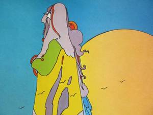 Set of 4 Excellent Original Vintage 1974 PETER MAX Posters