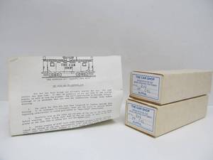 lot 21 image: New in Box The Car Shop Brass Model Railroad Kits