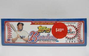 lot 48 image: Factory Sealed Topps Baseball Card Set - 2006 Both Series 1 & 2 - Target Exclusive