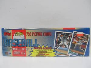 lot 54 image: Factory Sealed 1994 Topps Baseball Card Set