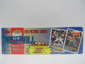lot 56 image: Factory Sealed 1994 Topps Baseball Card Set