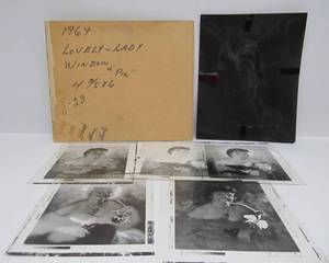 lot 86 image: Set of Original Vintage Pre-Production Pinup Girl Transfer Transparencies 