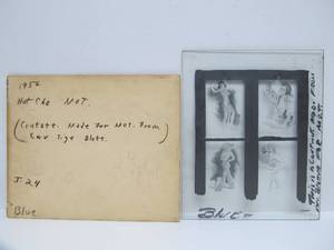 lot 88 image: Original Vintage Pre-Production Glass Panel - Pinup Girl - GIL ELVGREN #2