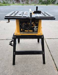 lot 160 image: Working PRO-TECH 10 Table Saw