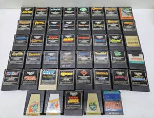 lot 167 image: Large Lot of COLECO VISION Video Games