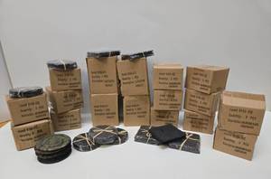 lot 261 image: LARGE Lot of Brand New Heavy Slate Coasters