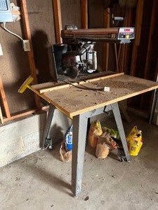 lot 289 image: Good Working CRAFTSMAN Radial Saw