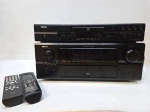 lot 294 image: Excellent Working DENON Model AVR-3806 & DVD-1740