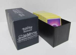 lot 304 image: Pokemon Sun & Moon Burning Shadows Box With Energy Cards