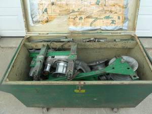 lot 5 image: Greenlee Wire Pulling Set Model #640