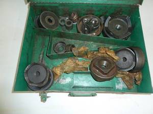 lot 32 image: Greenlee Knock Out Punch Set