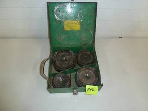 lot 46 image: Greenlee Knock Out Set