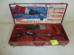 lot 55 image: Milwaukee Sawzall #6511
