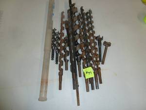 lot 77 image: Assorted Wood Drill Bits