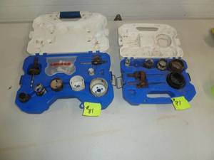 lot 81 image: Lenox Hole Saw Kits x 2
