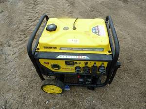 lot 98 image: Champion Generator Duel Fuel 10,000 Watt