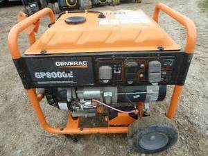 lot 102 image: Generac Generator 8000