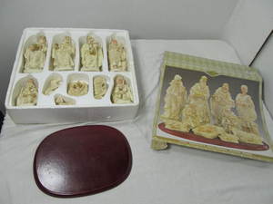 lot 79 image: Nativity Set