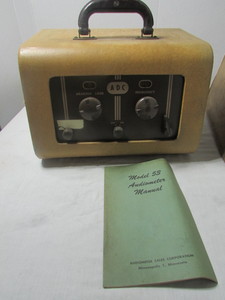 lot 96 image: Vintage Otometer Audiogram