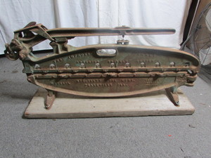 lot 106 image: Vintage Asbestos Shingle Cutter