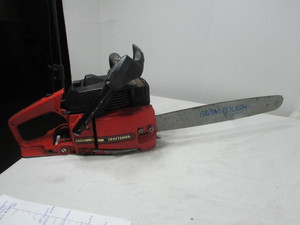 lot 112 image: Craftsman Chainsaw