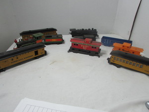 lot 116 image: Vintage Train Cars