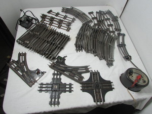 lot 117 image: Train Tracks And Vintage Transformers