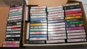 lot 16 image: Lot of 60 Miscellaneous Music Cassettes