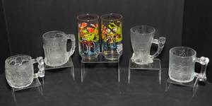 lot 37 image: Vintage Glassware  Flintstones & Muppets