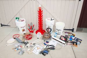 lot 10 image: Beer & Wine Making Supplies  Assorted Lot