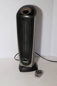 lot 111 image: Lasko Ceramic Element Space Heater with Remote  24 Tall