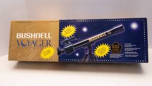 lot 109 image: Bushnell Voyager Refractor Telescope  440x60, Model 78-9440 (Like New in Box)