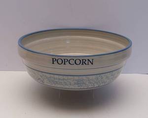 lot 108 image: Red Wing Pottery Popcorn Bowl  Limited Edition 3045, 1996