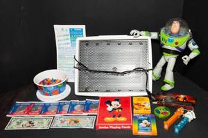 lot 172 image: Miscellaneous Kids Items  Includes Lite-Brite & Disney