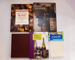 lot 226 image: Set of 4 Wine Books and Journals