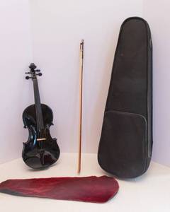 lot 211 image: Violin with Case and Bow