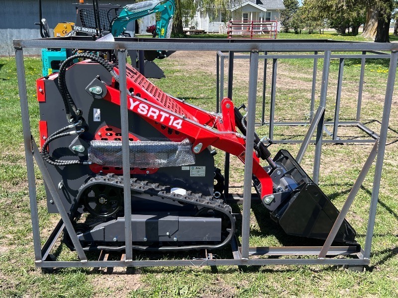 lot 2407 image: AGT Mini Skid Steer Loader (YSRT14)