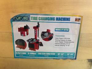 lot 3415 image: FUTURE Tire Changer (FT-BTJ10)