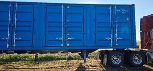 MMPU1074827 // 40 Ft Shipping Container, 40HC, Single Trip - Blue **