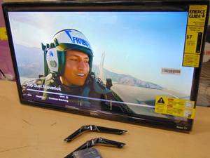 lot 15 image: 24 Inch onn  HD (720P) LED Roku Smart Television