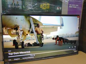 lot 30 image: 55 Inch TCL Q6 Q-Class 4K QLED HDR Smart TV with Google TV