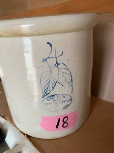 lot 18 image: RW 4 gal crock